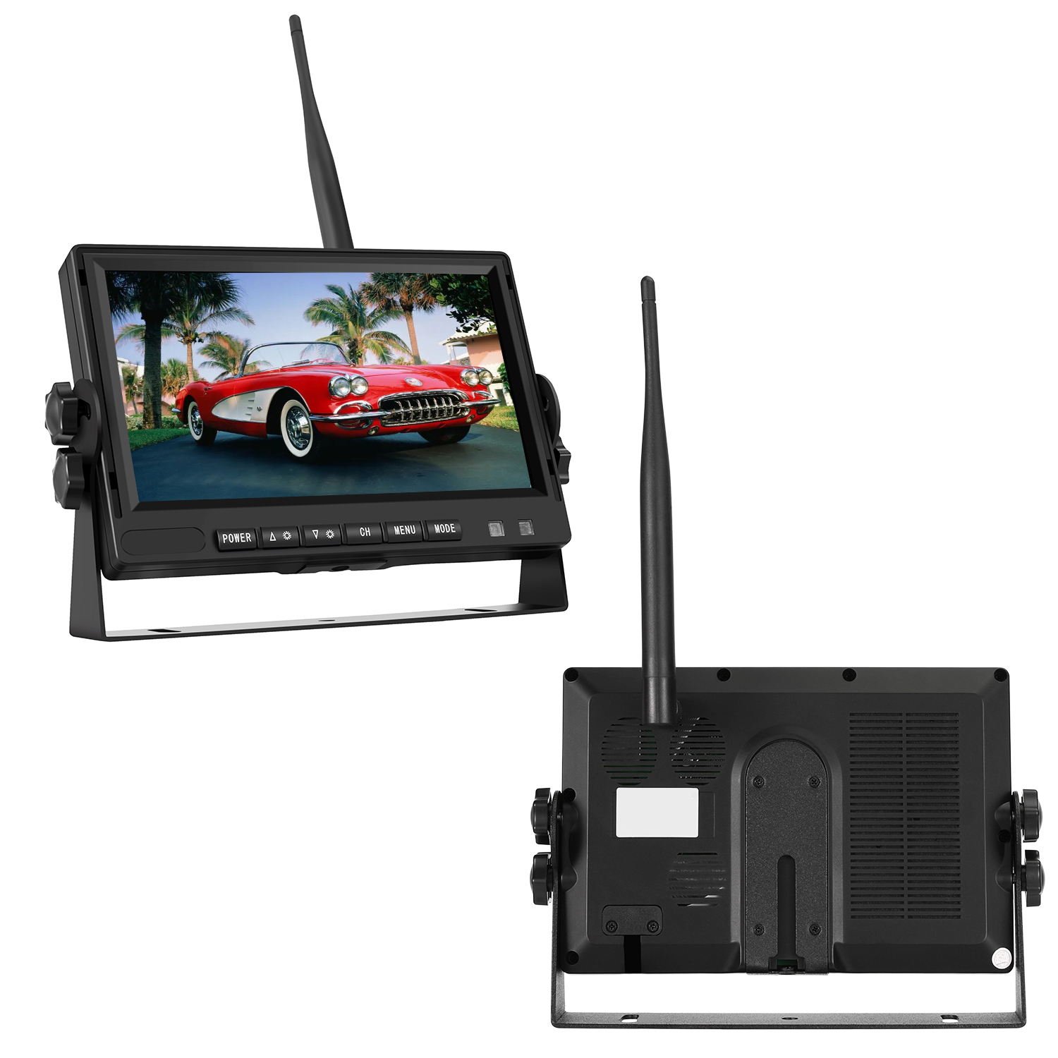 Hd34a88f66a0e4e69a0c56bdf9f2f99ec0 Бездротова Wi-fi відеосистема на авто 9 дюймів AHD 9520 - Зображення 2